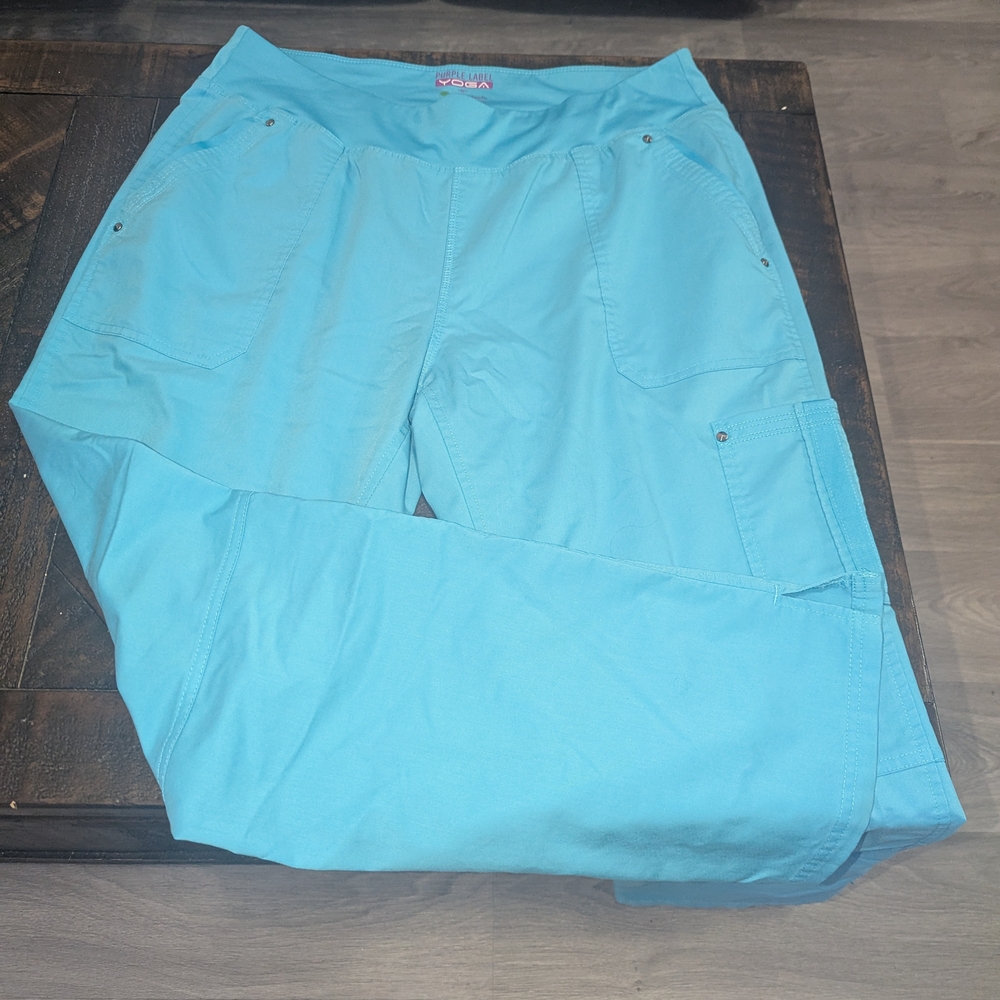 Teal Blue Scrub Pants